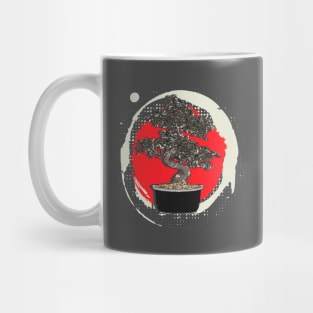 Japanese Bonsai Tree Zen Buddhist Enso Circle Streetwear Mug